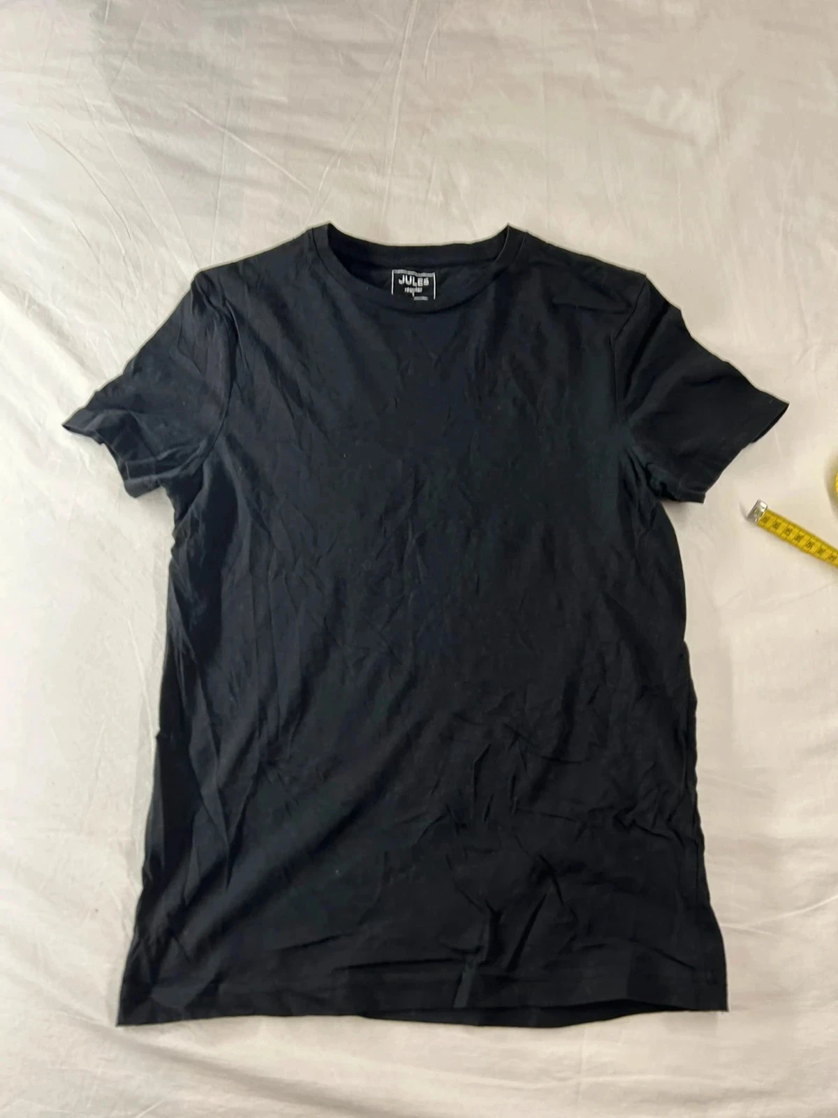 T-shirt preta lisa Jules regular – photo 2